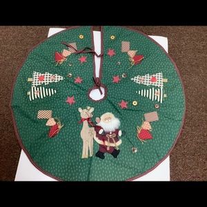 Tree Skirt Hand crafted